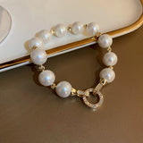 Baroque Irregular Pearl Bracelet Female Niche Bracelet Jewelry