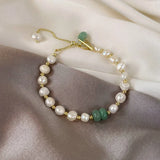 Baroque Freshwater Pearl Bracelet for Women Party Jewelry