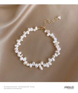 Baroque Natural Pearl Bracelet for Women
