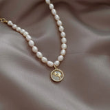 Baroque Pearl Opal Star Charm Bracelet for Women