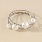 Baroque Pearl Bracelet French Style Wedding Jewelry
