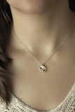 Baroque Pearl Butterfly Pendant Necklace 925 Sterling Silver Chain