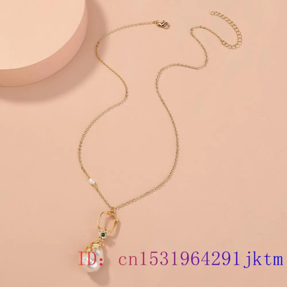 Baroque Pearl Necklace Choker 925 Silver