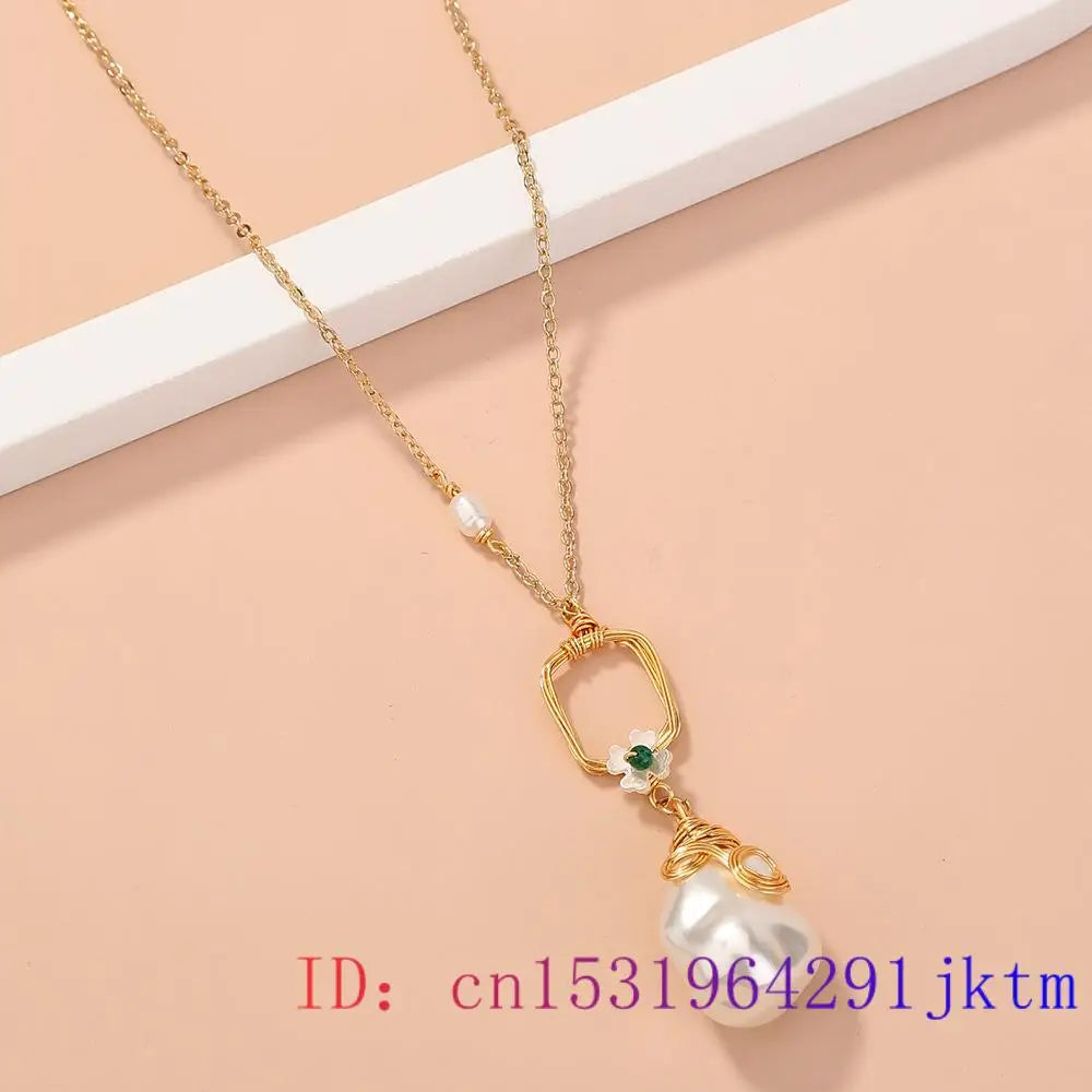 Baroque Pearl Necklace Choker 925 Silver