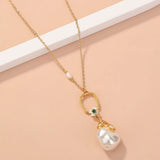 Baroque Pearl Necklace Choker 925 Silver