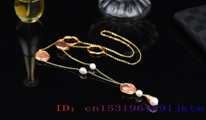 Baroque Pearl Necklace 925 Silver Real Natural Necklaces