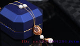 Baroque Pearl Necklace 925 Silver Real Natural Necklaces