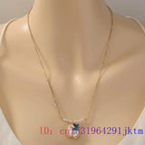 Baroque Pearl Necklace Pendants Gemstone for Women 925 Silver