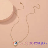 Baroque Pearl Necklace Pendants Gemstone for Women 925 Silver