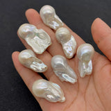 Baroque Pearl Tail Bead Freshwater Pearl AA Charm DIY Jewelry
