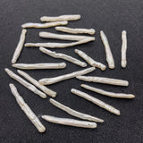 Baroque Pearl Toothpick Beads Freshwater Pearl Stick Shape Bead
