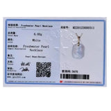 Baroque Pendant Necklace Freshwater Pearl Women's Gift