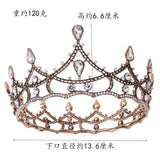 Colorful Jelly Crown Wedding Tiara for Women