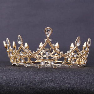 Colorful Jelly Crown Wedding Tiara for Women
