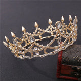Colorful Jelly Crown Wedding Tiara for Women