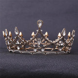 Colorful Jelly Crown Wedding Tiara for Women
