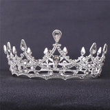 Colorful Jelly Crown Wedding Tiara for Women