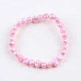 Baroque Shape Freshwater Pearl Charm Bracelet