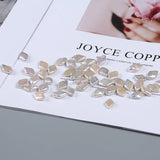 Baroque Pearls Rhombus Earrings Freshwater Loose Accessories