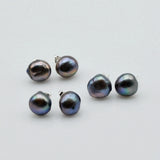 Baroque Pearl 925 Sterling Silver Stud Earrings