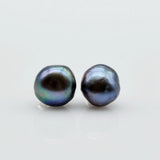 Baroque Pearl 925 Sterling Silver Stud Earrings