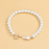 Baroque Style Big Pearl Necklace Statement Jewelry Choker Collares