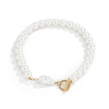 Baroque Style Big Pearl Necklace Statement Jewelry Choker Collares