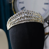 Baroque Style Crystal Brides Tiaras Headpieces