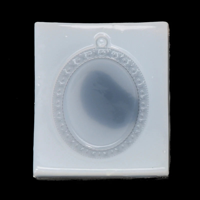 Baroque Style Gemstone Frame Molds Resin Casting Molds