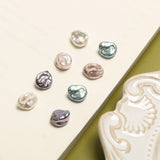 Baroque Style Shell Pearl DIY Earrings Material