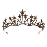 Crystal Star Headband for Women Christmas Party Bride Wedding Hair Jewel