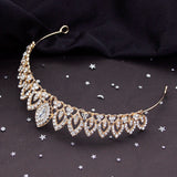 Baroque Wedding Crown Small Tiaras Bride Headdress