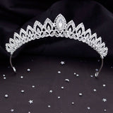 Baroque Wedding Crown Small Tiaras Bride Headdress