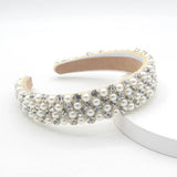 Baroque Women Hair Accessories Pearls Beads Headbands