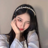 Baroque Court Wind Pearl Headband Retro Headdress