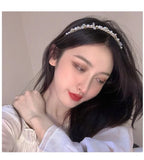 Baroque Court Wind Pearl Headband Retro Headdress