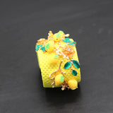 Baroque Headband Lemon Geometric Ladies Suit Bracelet Hair Accessories