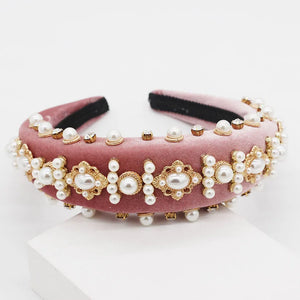 Baroque Wild Temperament Headband with Rhinestones