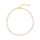 Baroque Natural Pearl Necklace Women's Clavicle Chain
