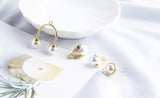 Baroque Water Drop Pearl Pendant for DIY Earrings