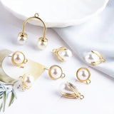 Baroque Water Drop Pearl Pendant for DIY Earrings