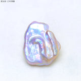 Baroque Purple Flat Pearl Beads 10-20MM DIY Jewelry Making BCA