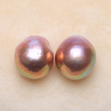 Natural Pearl Egg Shape Beads DIY Earrings Jewelry