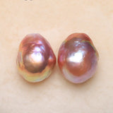 Natural Pearl Egg Shape Beads DIY Earrings Jewelry