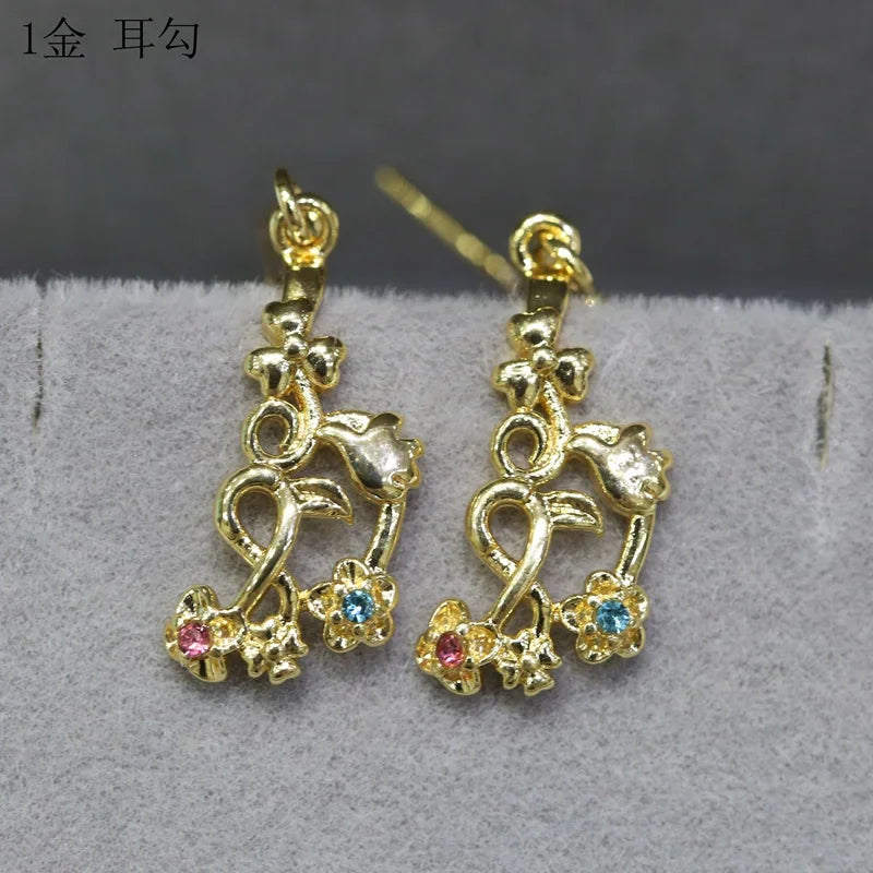 925 Silver Sterling Earrings Accessories Jewelry Findings for Diy Making