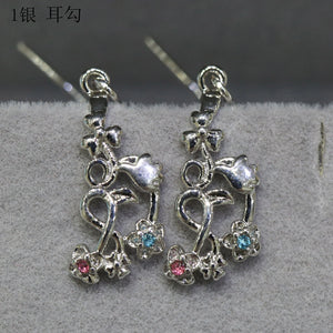 925 Silver Sterling Earrings Accessories Jewelry Findings for Diy Making