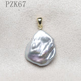 925 Sterling Silver Pendant Freshwater Pearl Choker Necklace