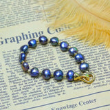 Natural Freshwater Pearl Bracelet Mixed-Color Irregular Pearl Jewelry