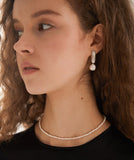 Natural Freshwater 2-4mm Pearl Necklace 14k Choker for Women