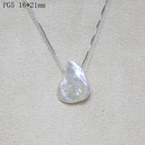 Baroque Pearl Necklace 925 Silver Jewelry for Women